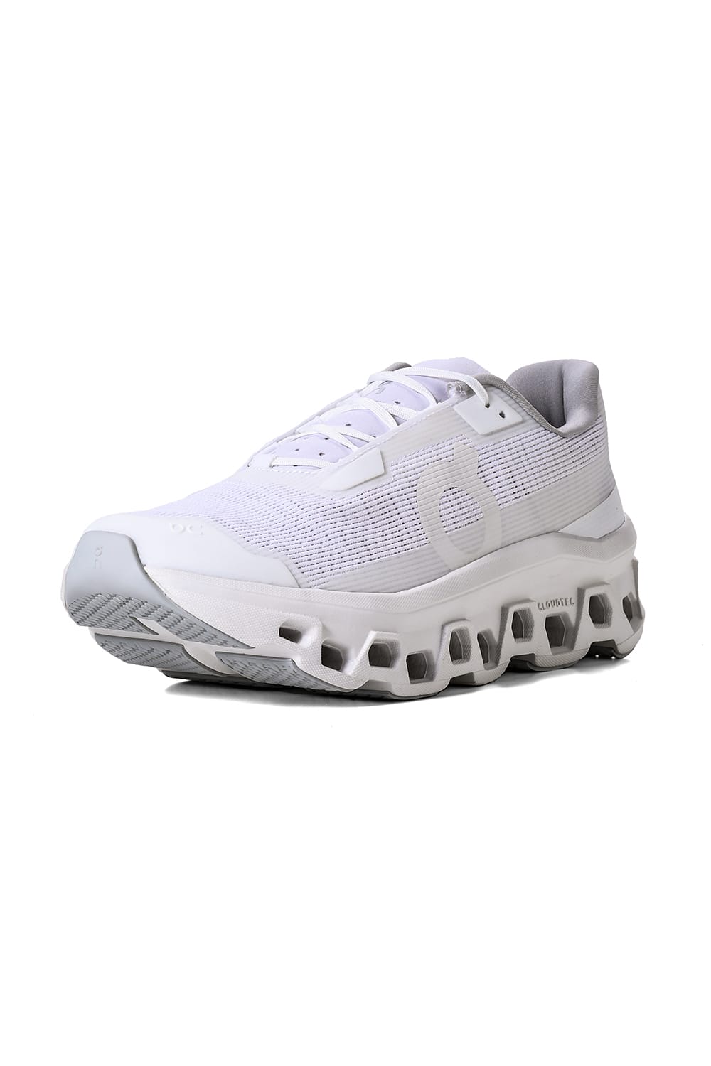 オン On Cloudmonster Void （White/White） White/White