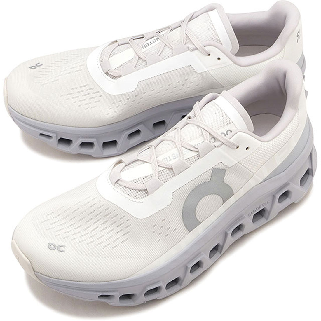 オン On Cloudmonster M White/Glacier [61.97654] （White/Glacier） White/Glacier