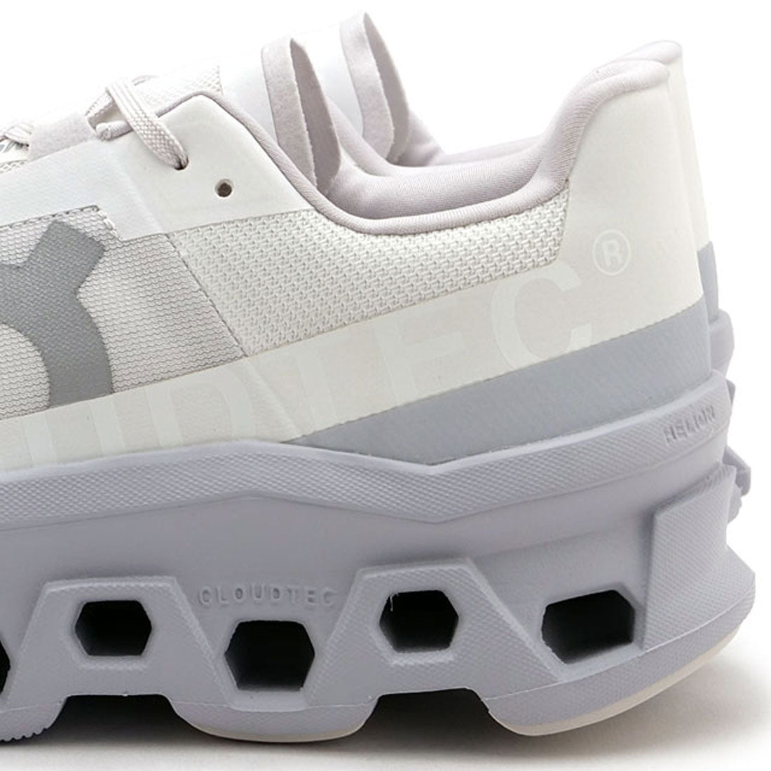 オン On Cloudmonster M White/Glacier [61.97654] （White/Glacier） White/Glacier