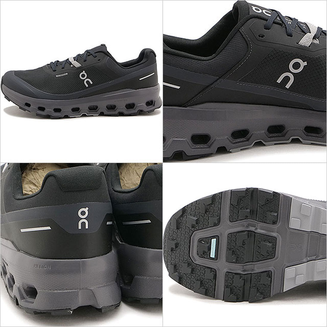 オン On Cloudvista 2 Waterproof Black/Eclipse [3ME30140106] （Black/Eclipse） Black/Eclipse