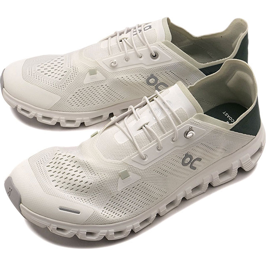 オン On Cloud 6 Coast Ivory/Olive [3MF10033427] （Ivory/Olive） Ivory/Olive