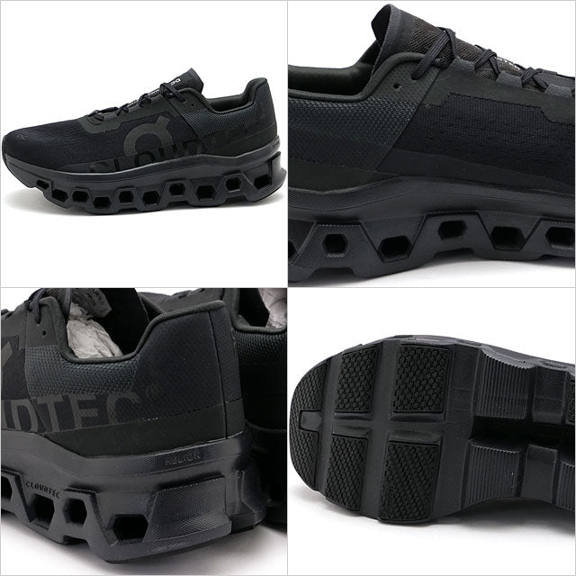 オン On M Cloudmster All Black [61.99025]