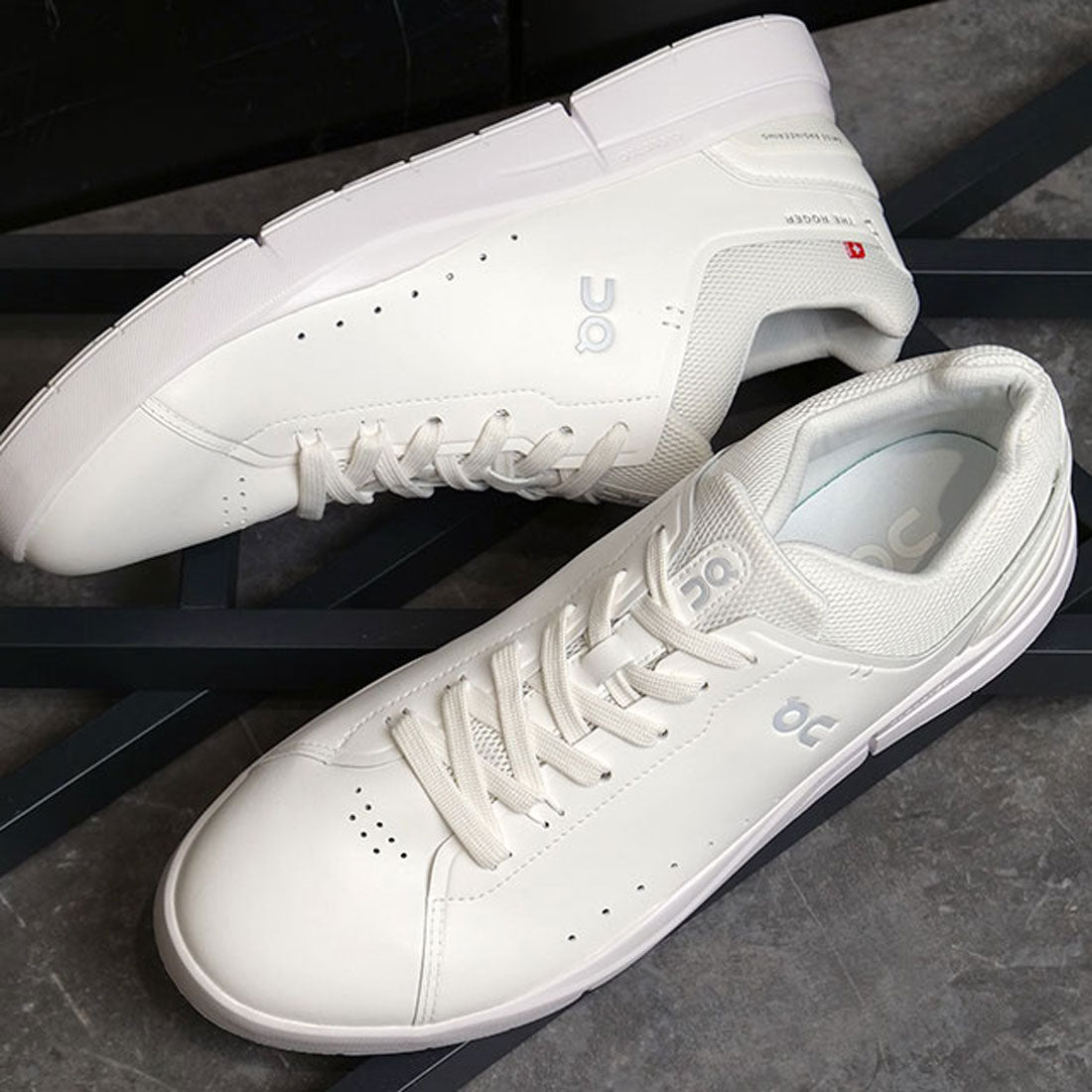 オン On M THE ROGER Advantage All-White [3MD10640108 FW24]