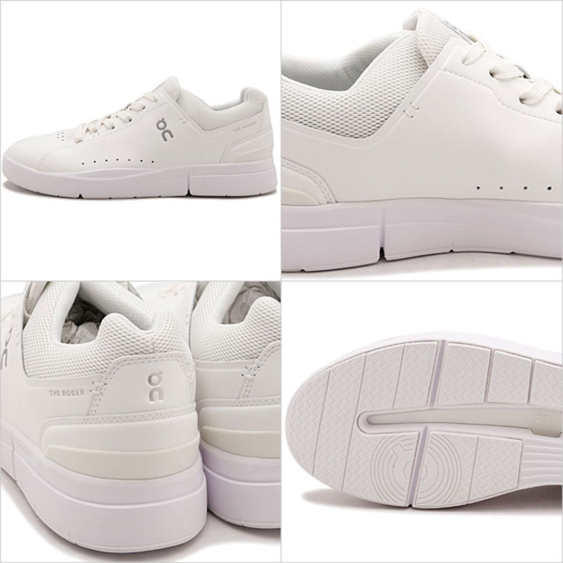 オン On M THE ROGER Advantage All-White [3MD10640108 FW24]