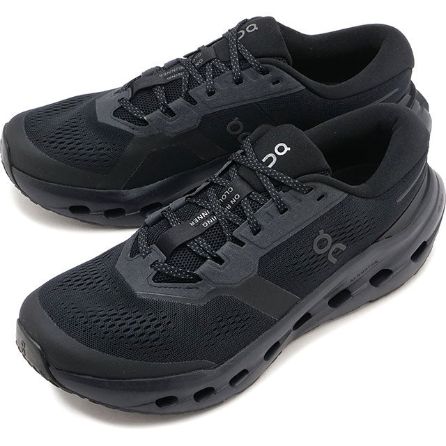 オン On Cloudrunner 3 Black/Black [3MG10071043] （Black/Black） Black/Black