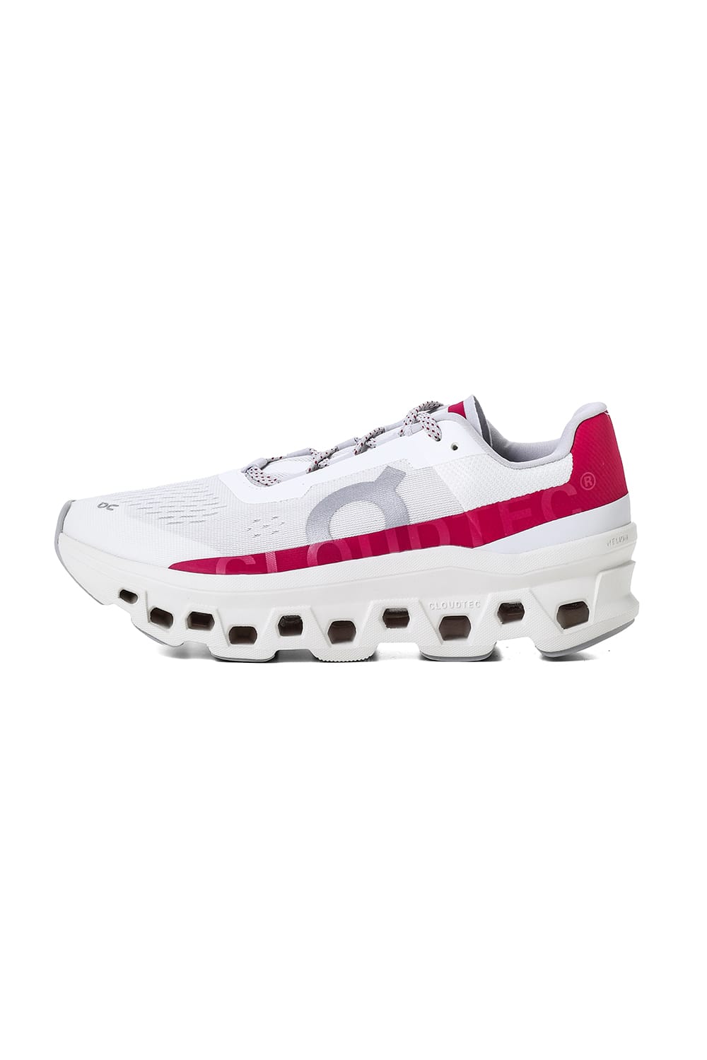 オン On Cloudmonster （Ivory/Grenadine） Ivory/Grenadine