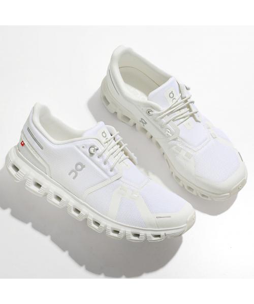 On スニーカー Cloud 6 ローカット メッシュ 軽量 （WhiteWhite/ホワイト） WhiteWhite/ホワイト