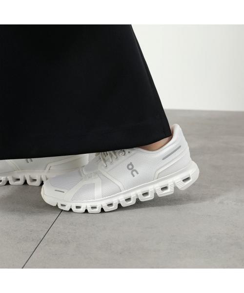 On スニーカー Cloud 6 ローカット メッシュ 軽量 （WhiteWhite/ホワイト） WhiteWhite/ホワイト