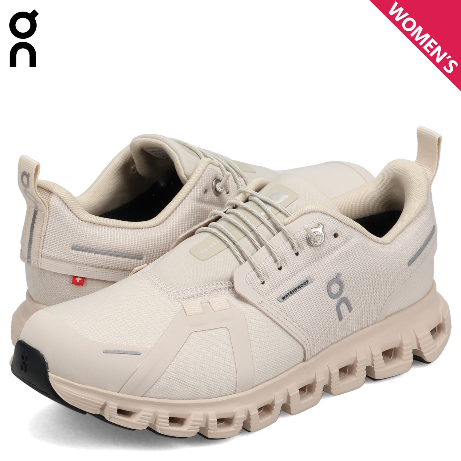 オン On クラウド6 ウォータープルーフ スニーカー レディース 防水 CLOUD 6 WATERPROOF W オフ ホワイト 3WF10053036 （MMM） MMM