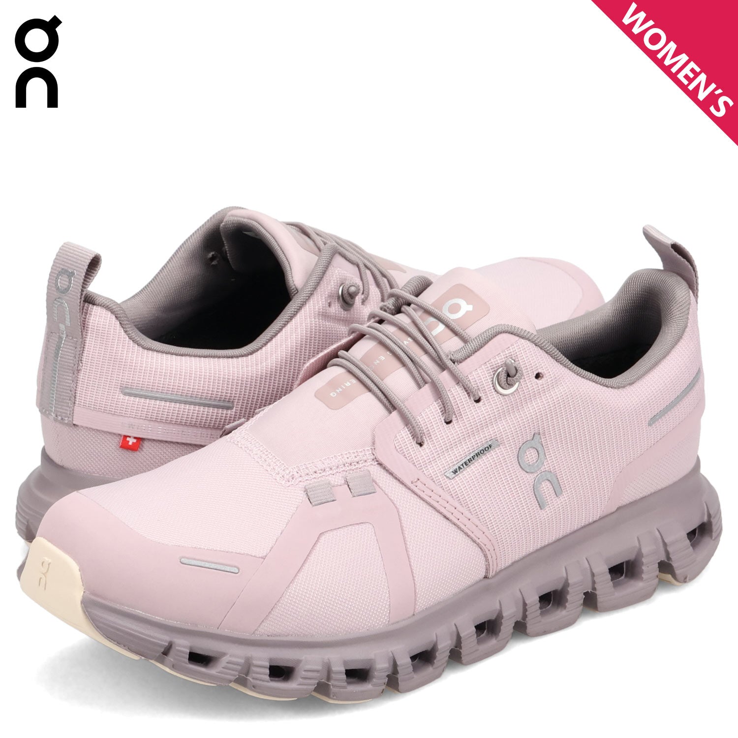 オン On クラウド6 ウォータープルーフ スニーカー レディース 防水 CLOUD 6 WATERPROOF W パープル 3WF10053037 （MMM） MMM