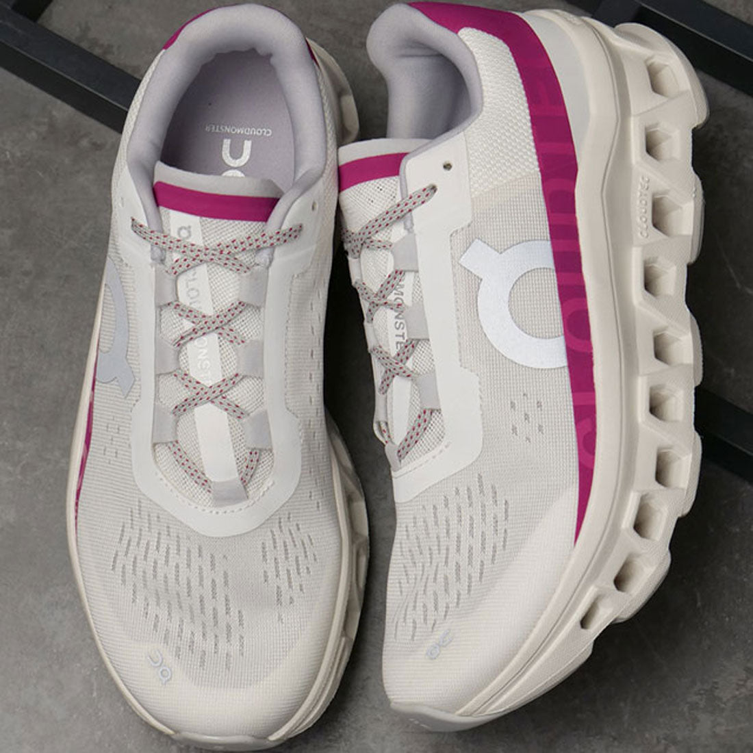 オン On Cloudmonster W Ivory/Grenadine [3WD10104038] （Ivory/Grenadine） Ivory/Grenadine