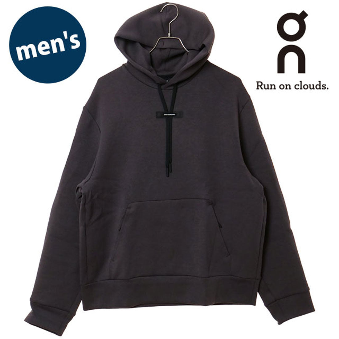 オン On Focus Tech Hoodie M Pebble [1MF30290569] （Pebble） Pebble