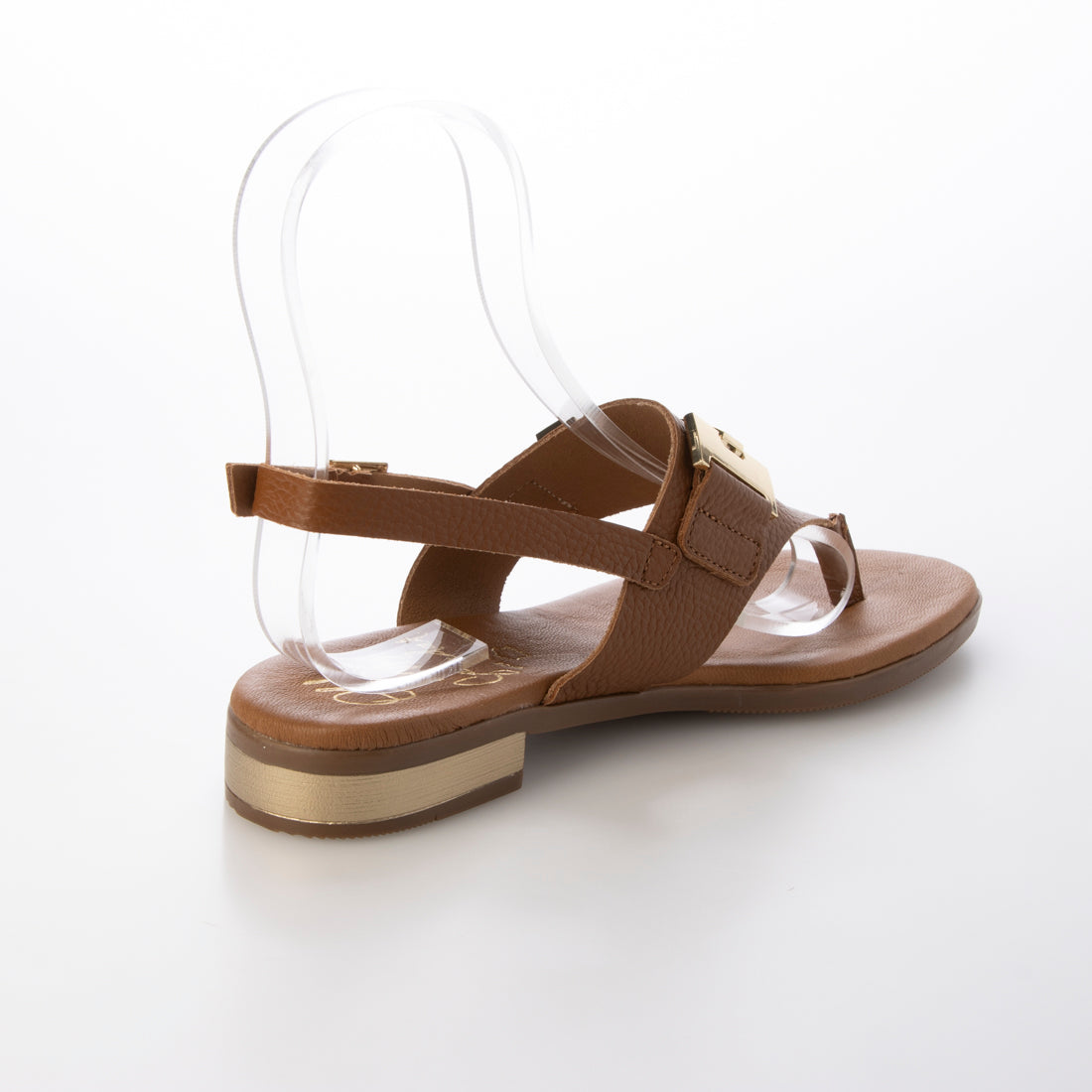 オー マイ サンダルズ Oh my Sandals ラウンドトウオーナメントトングサンダル （ブラウン） ブラウン