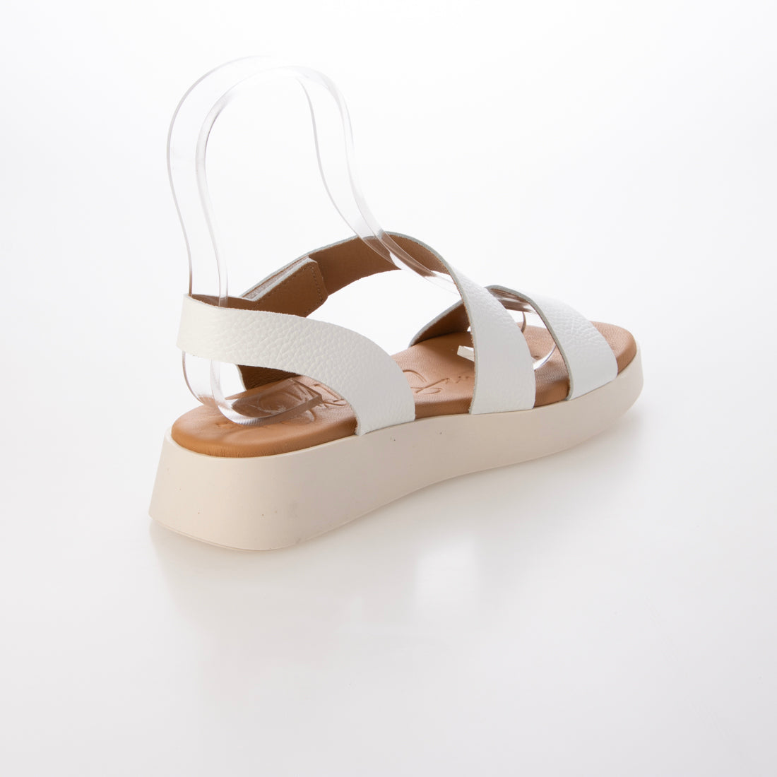 オー マイ サンダルズ Oh my Sandals クッションインソール厚底サンダル （ホワイト） ホワイト