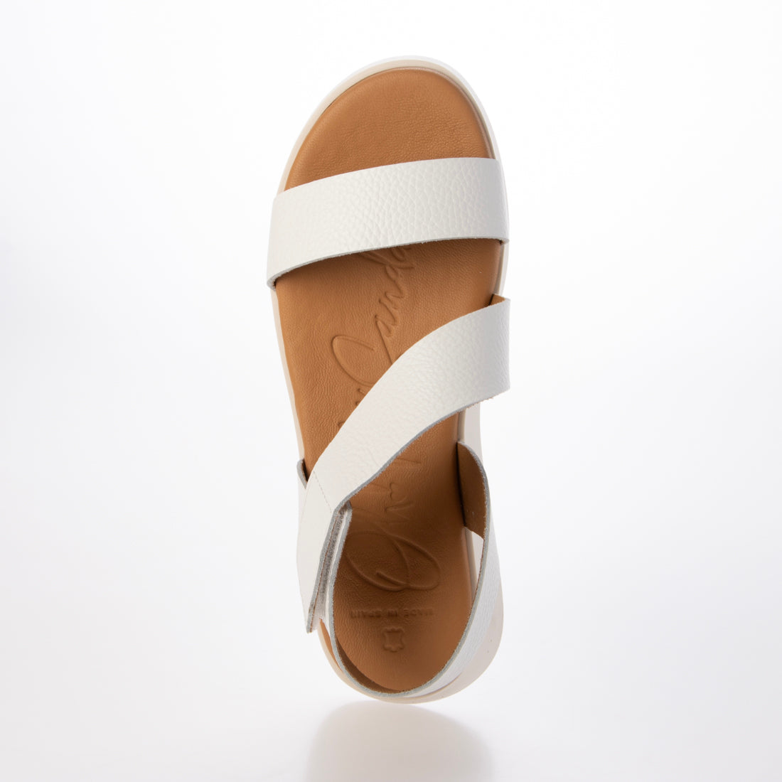 オー マイ サンダルズ Oh my Sandals クッションインソール厚底サンダル （ホワイト） ホワイト