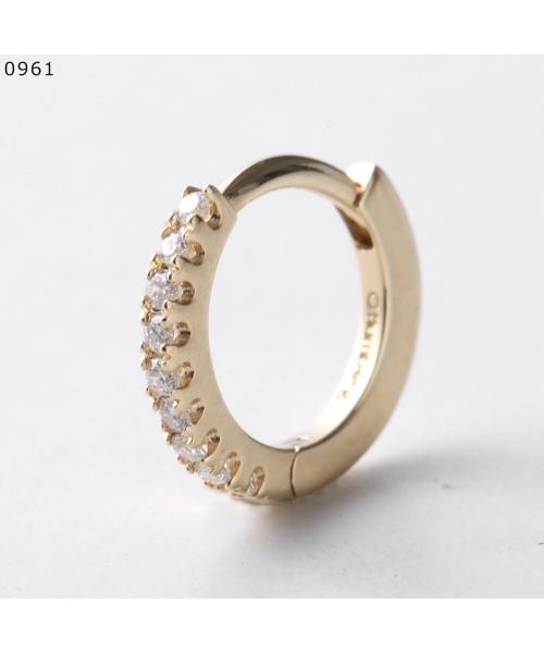 オティウムバーグ Otiumberg Otiumberg ピアス Diamond Huggie OT0029 片耳販売 （0997/シルバー×ホワイト） 0997/シルバー×ホワイト