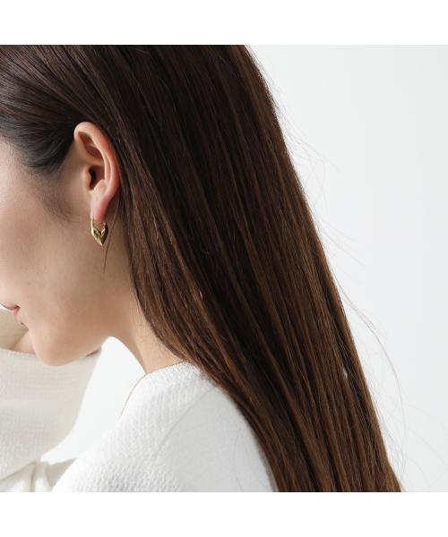 オティウムバーグ Otiumberg Otiumberg フープピアス Roscida Heart Hoops OEY24S-3097 （ゴールド） ゴールド