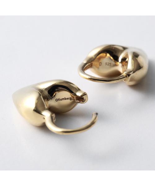 オティウムバーグ Otiumberg Otiumberg フープピアス Roscida Heart Hoops OEY24S-3097 （ゴールド） ゴールド