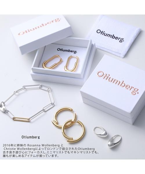 オティウムバーグ Otiumberg Otiumberg フープピアス Roscida Heart Hoops OEY24S-3097 （ゴールド） ゴールド