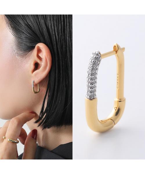 オティウムバーグ Otiumberg Otiumberg フープピアス Pave Staple Hoop OT0029-2609 （ゴールド） ゴールド