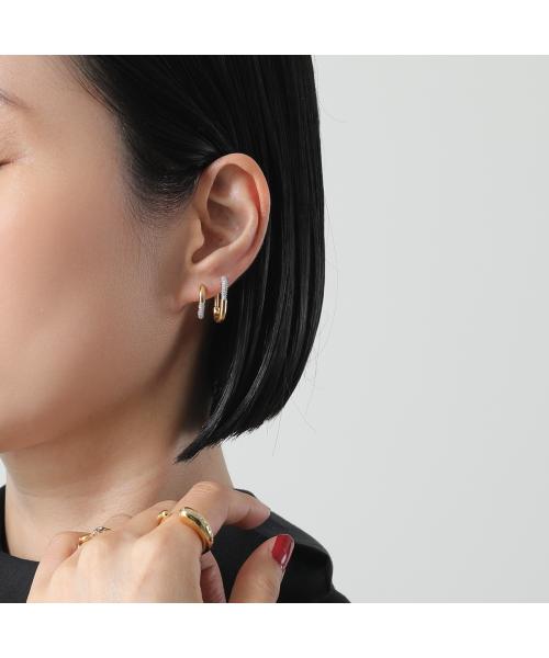 オティウムバーグ Otiumberg Otiumberg フープピアス Pave Staple Hoop OT0029-2609 （ゴールド） ゴールド