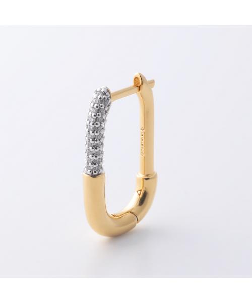 オティウムバーグ Otiumberg Otiumberg フープピアス Pave Staple Hoop OT0029-2609 （ゴールド） ゴールド