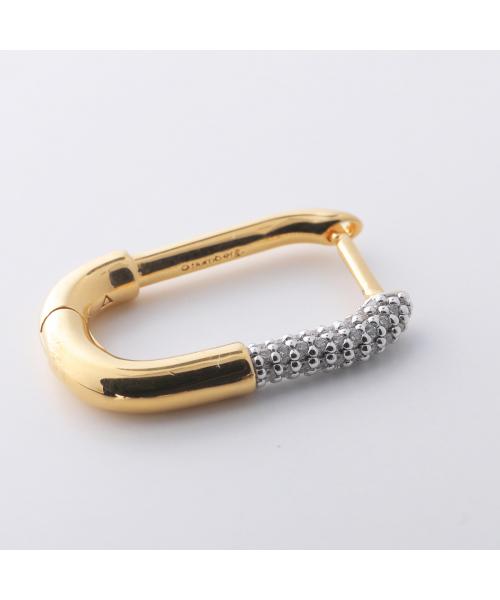 オティウムバーグ Otiumberg Otiumberg フープピアス Pave Staple Hoop OT0029-2609 （ゴールド） ゴールド