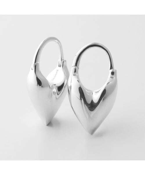 オティウムバーグ Otiumberg Otiumberg フープピアス Roscida Heart Hoops OES24S-3097 （シルバー） シルバー