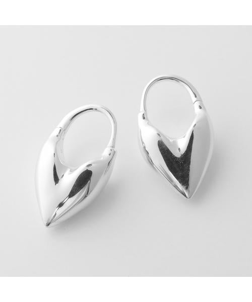 オティウムバーグ Otiumberg Otiumberg フープピアス Roscida Heart Hoops OES24S-3097 （シルバー） シルバー