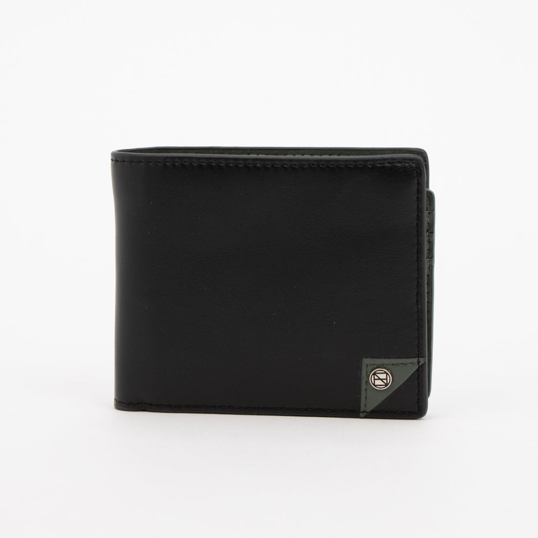 オー・エヌ・イー O.N.E TWO TONE BIFOLD WALLET （Black） Black