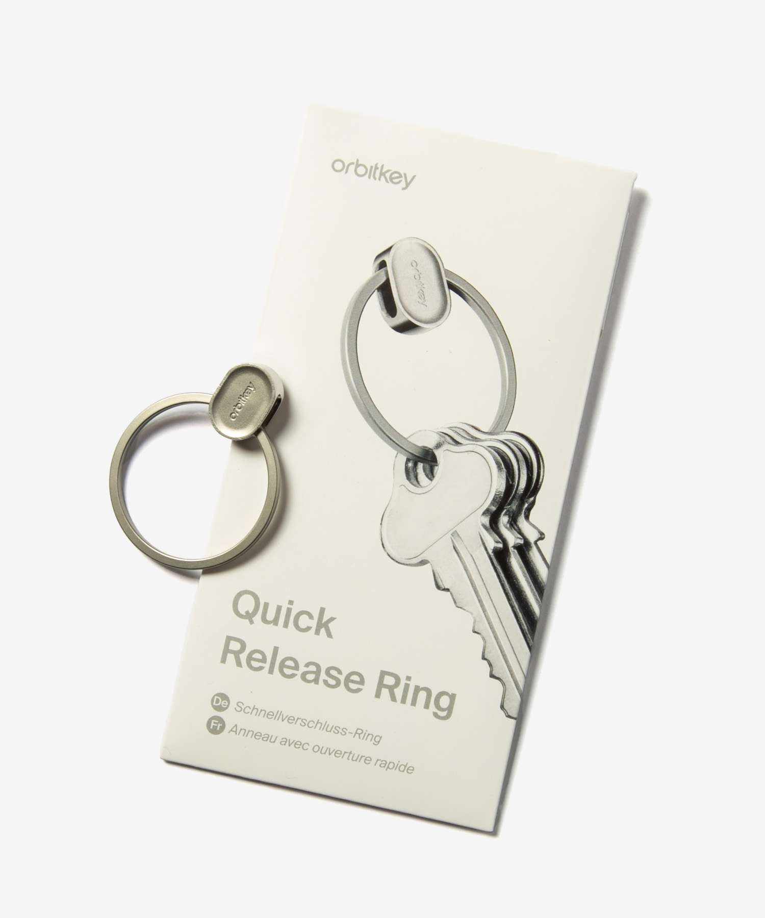 オービットキー Orbitkey オービットキー Orbitkey Quick Release Ring クイック リリース リング Ring v2 リング （シルバー） シルバー