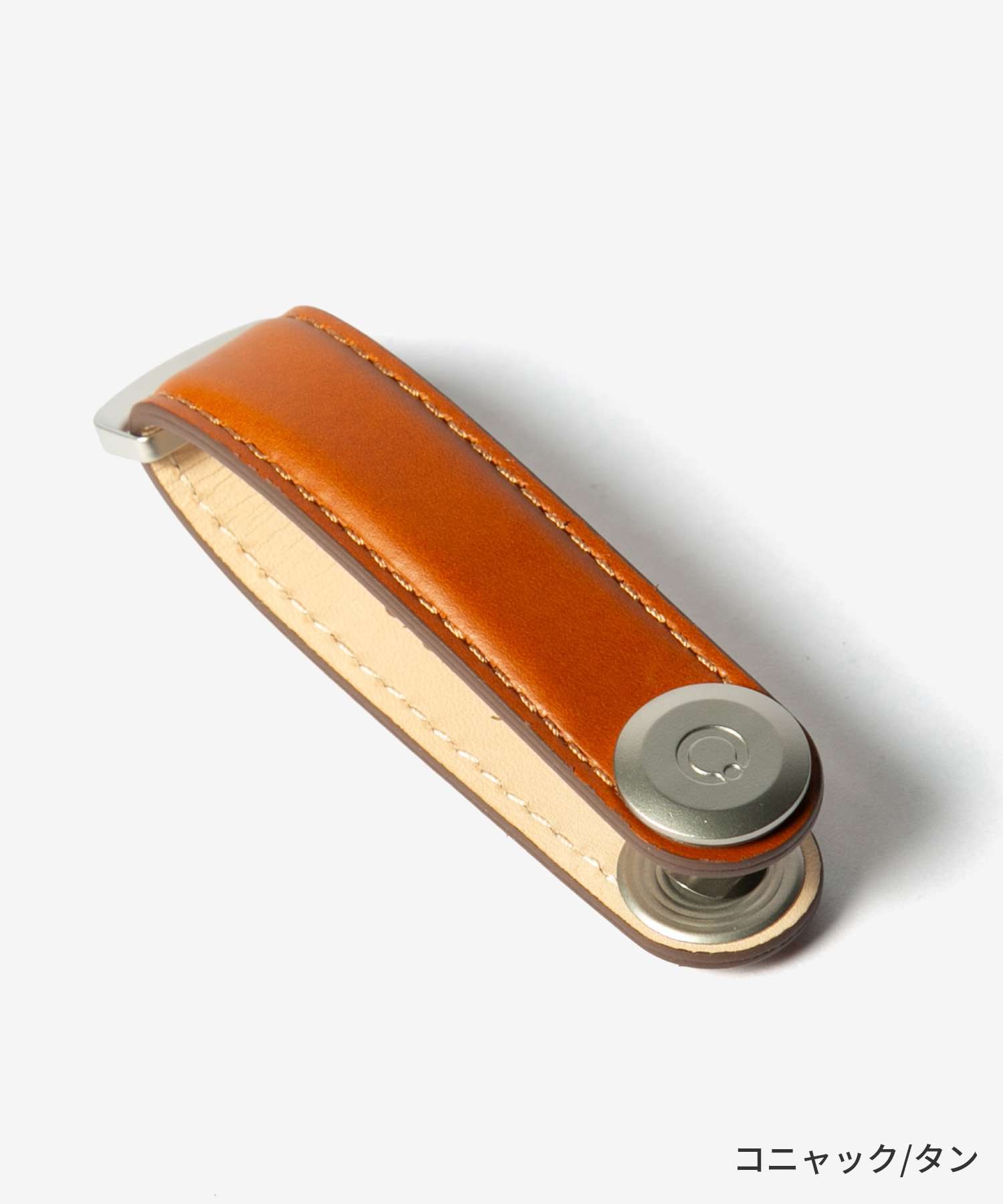 オービットキー Orbitkey オービットキー Orbitkey Leather Key Organiser キーオーガナイザー レザー LTHO-2 キーリング （チャコール/グレー） チャコール/グレー