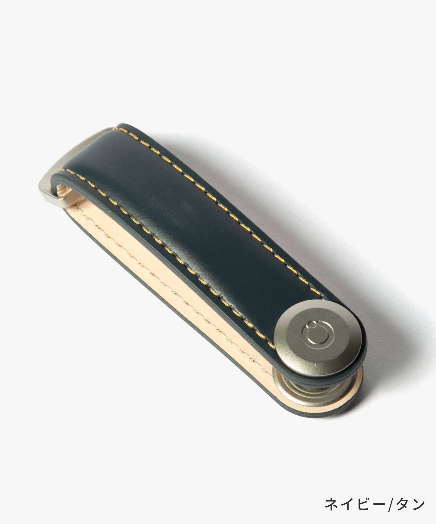オービットキー Orbitkey オービットキー Orbitkey Leather Key Organiser キーオーガナイザー レザー LTHO-2 キーリング （チャコール/グレー） チャコール/グレー