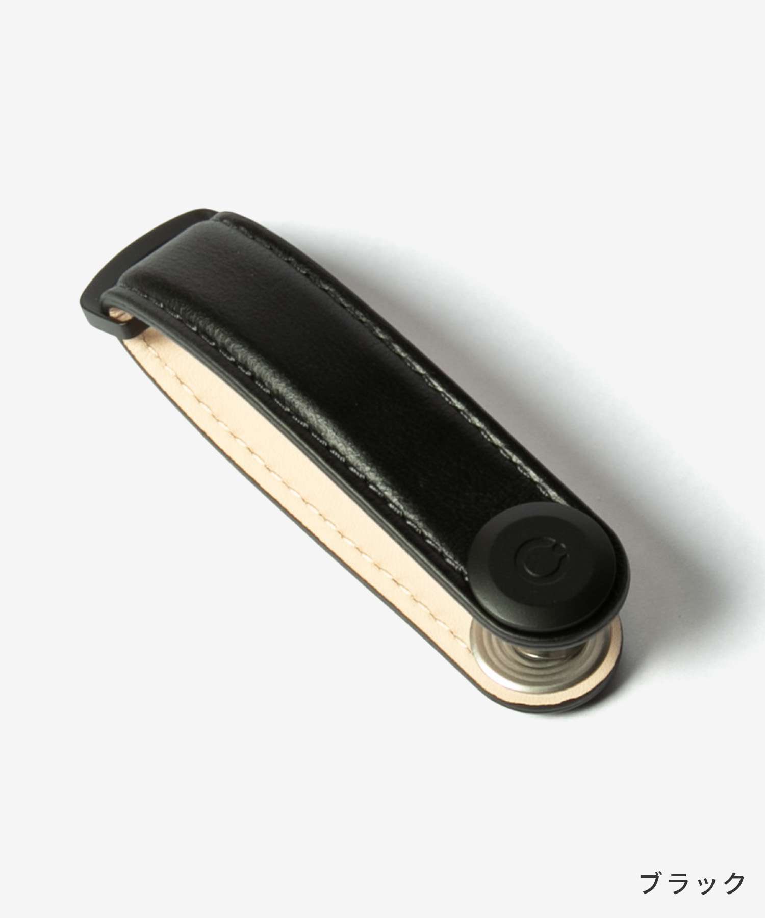 オービットキー Orbitkey オービットキー Orbitkey Leather Key Organiser キーオーガナイザー レザー LTHO-2 キーリング （チャコール/グレー） チャコール/グレー