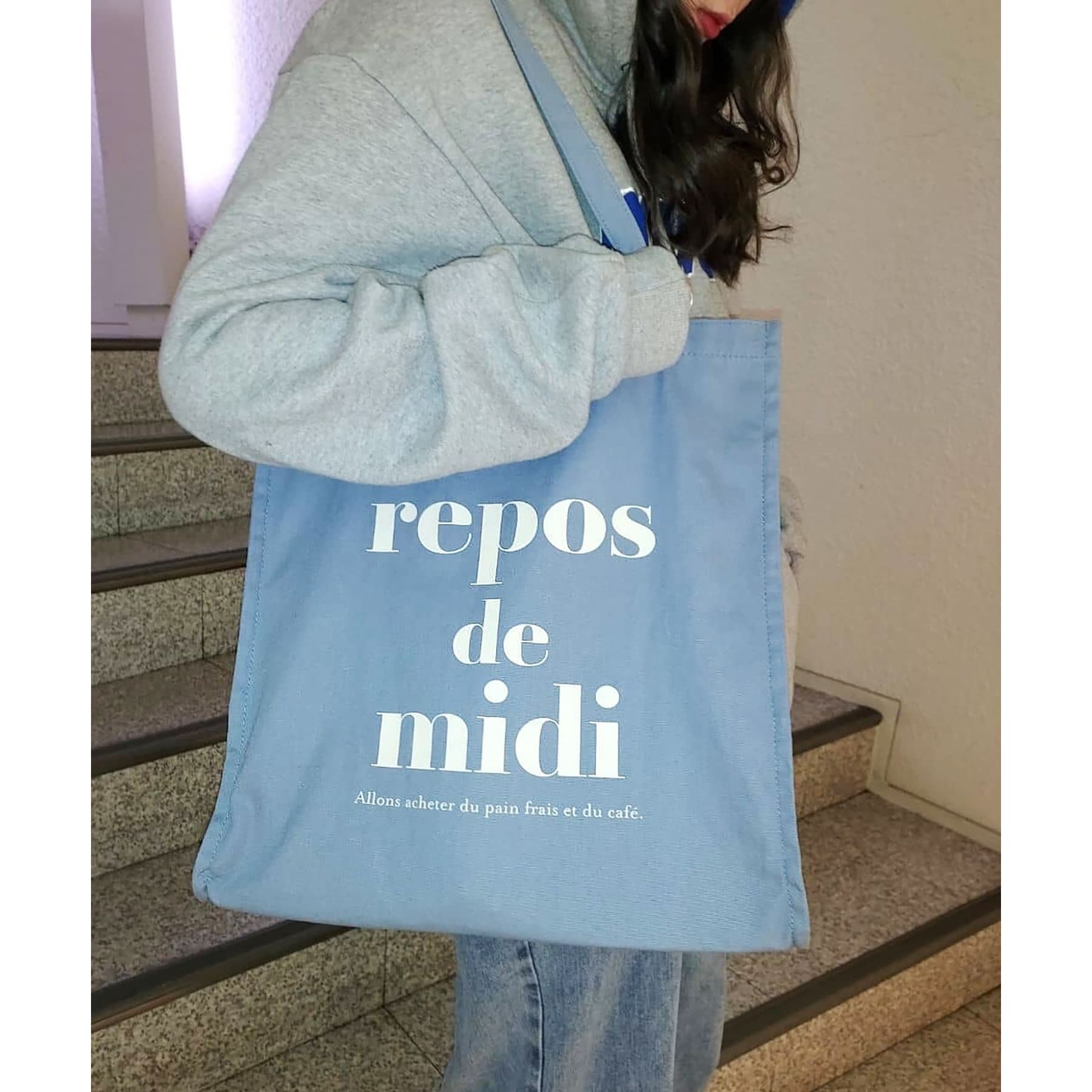 オーバータッシェ Ober Tashe ロゴ帆布トート （ブラック(019)） ブラック(019)