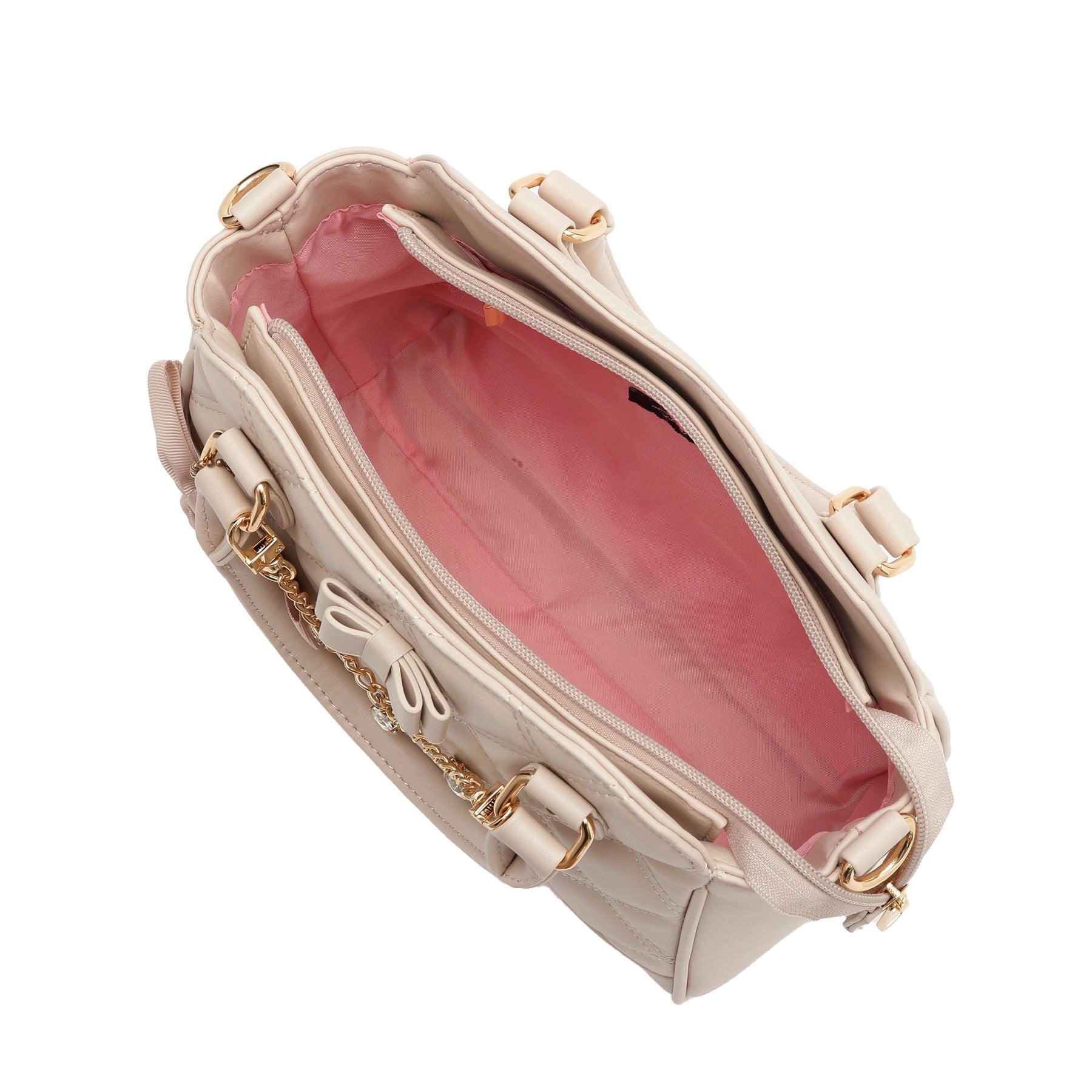 Over Tashe W Quilted Charm 2WAY Boston