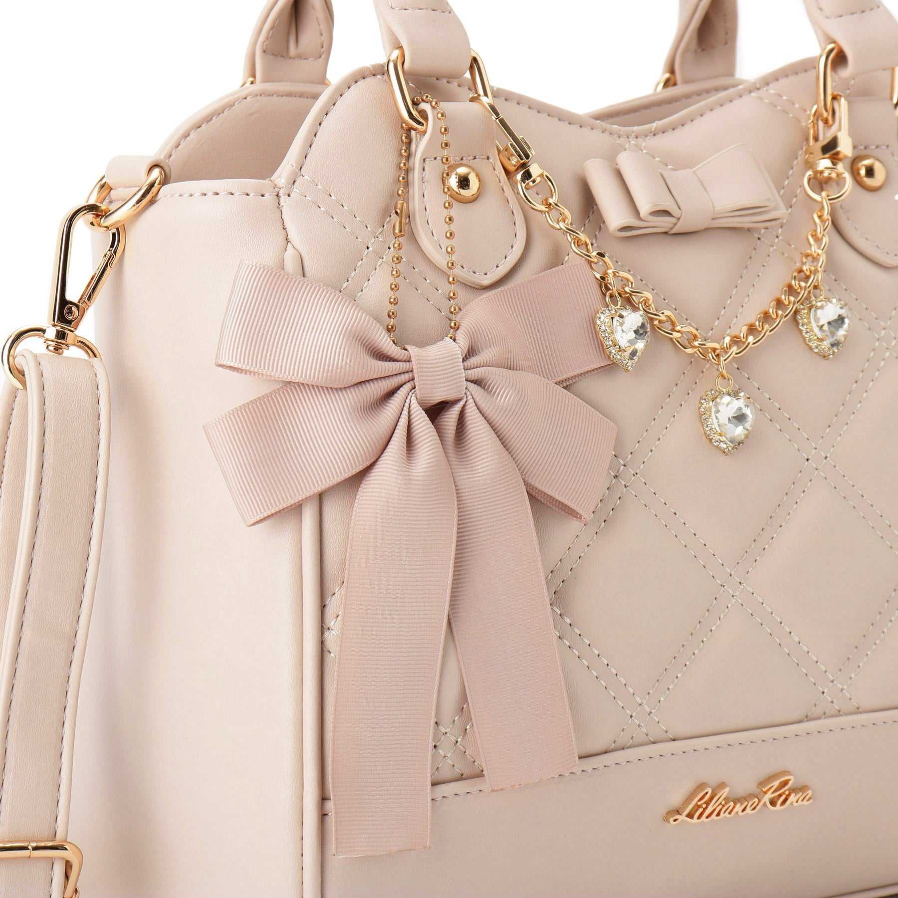 Over Tashe W Quilted Charm 2WAY Boston