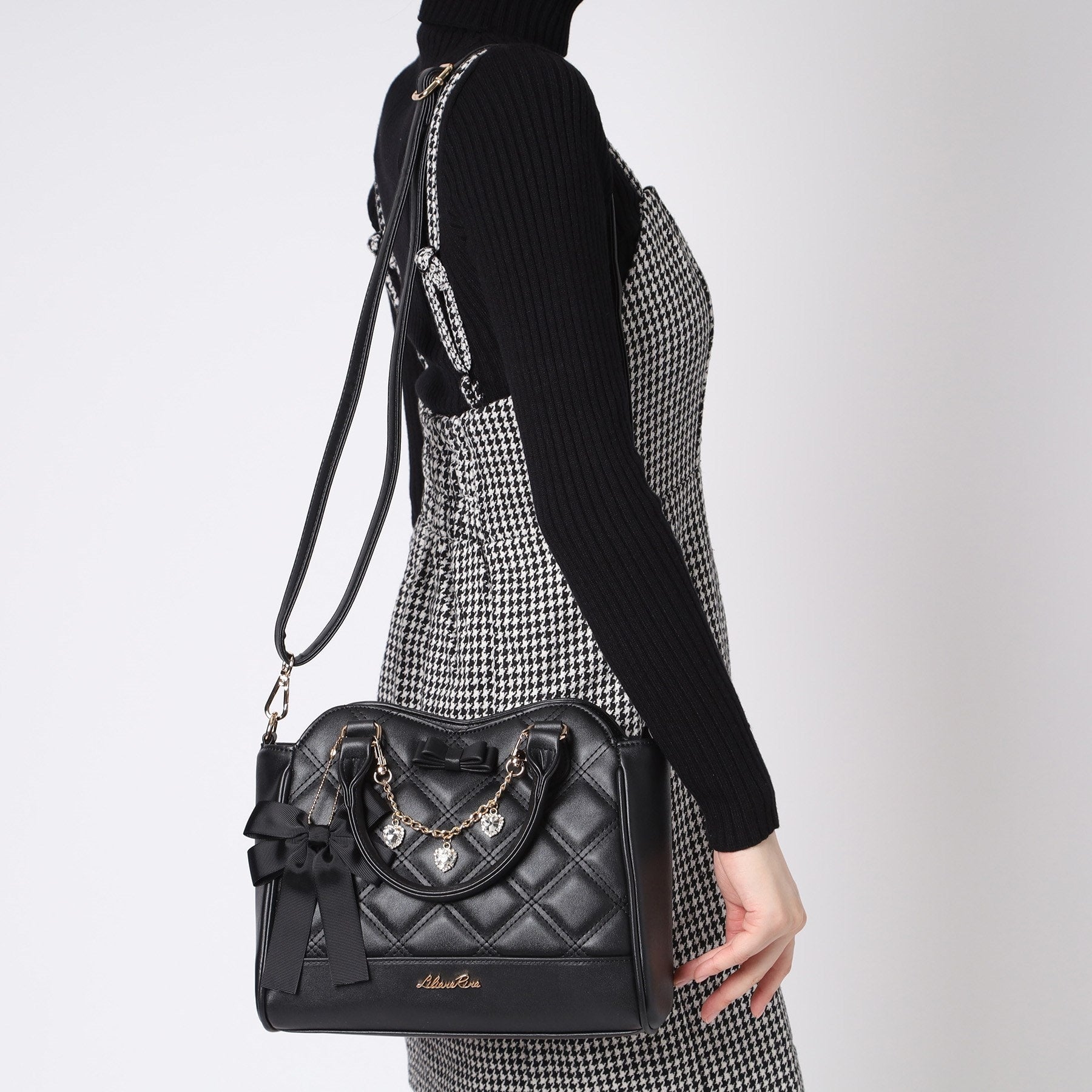 Over Tashe W Quilted Charm 2WAY Boston