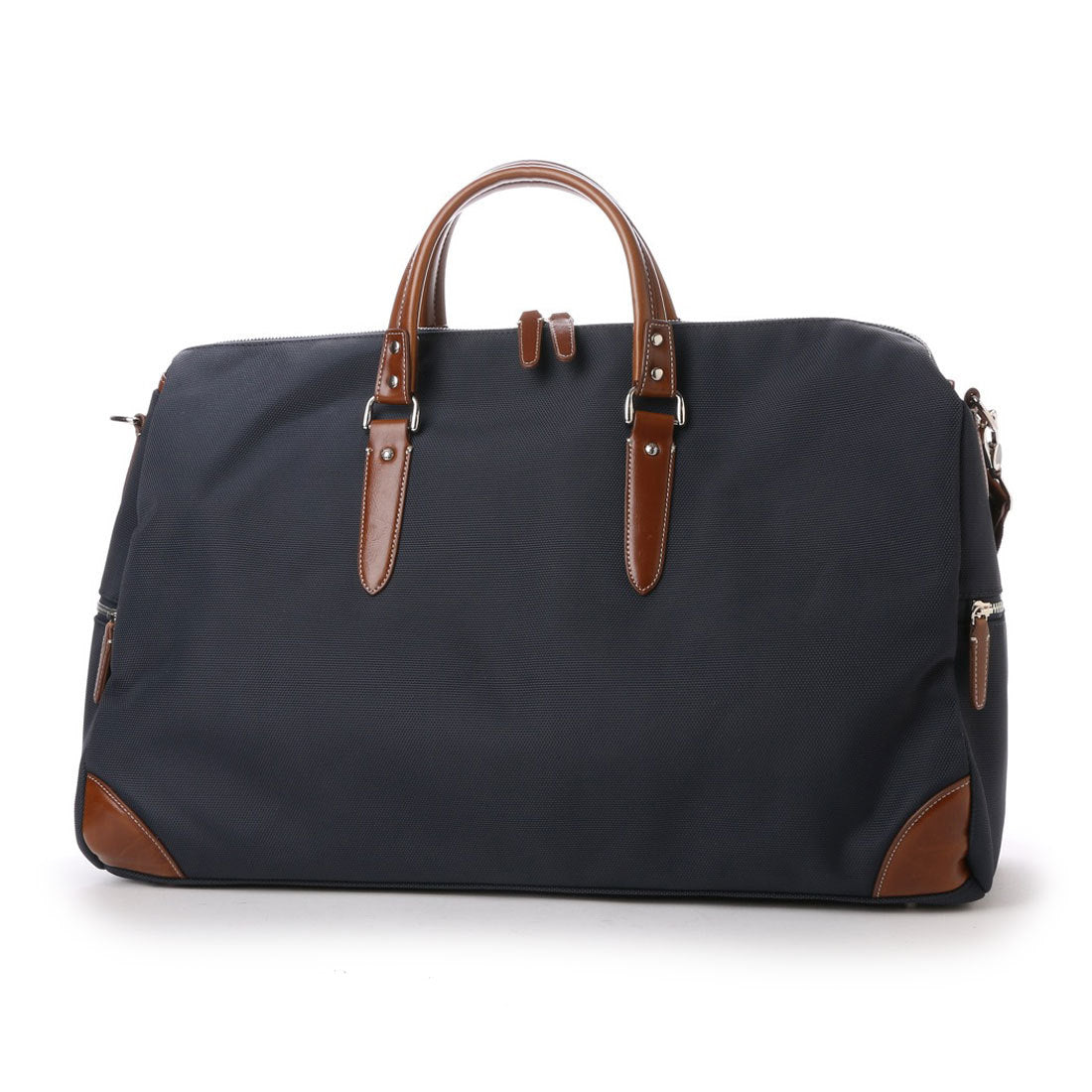 ＜Long-selling＞【Item worn in TV drama】Otias / 1680 denier nylon x whitened leather type synthetic leather 2WAY Boston bag/shoulder bag