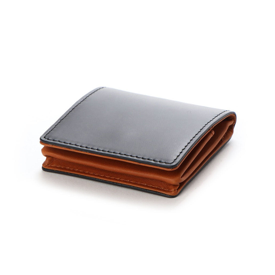 ＜Long-selling＞ Otias Cordovan-like cowhide two-tone coin case