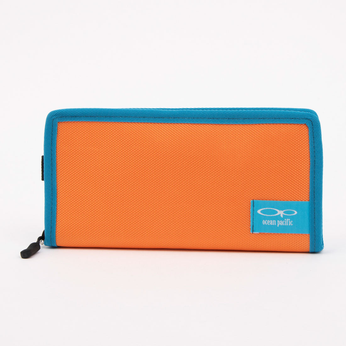 オーシャンパシフィック Ocean Pacific 財布 メンズ 長財布 ラウンドファスナー dカン付き ジッパー カラフル （オレンジ） オレンジ