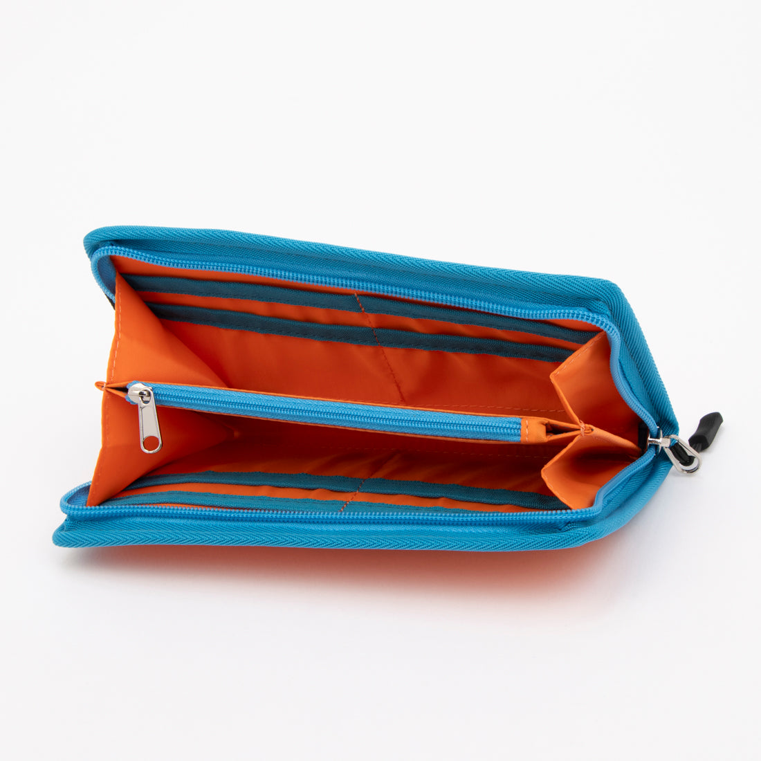 オーシャンパシフィック Ocean Pacific 財布 メンズ 長財布 ラウンドファスナー dカン付き ジッパー カラフル （オレンジ） オレンジ
