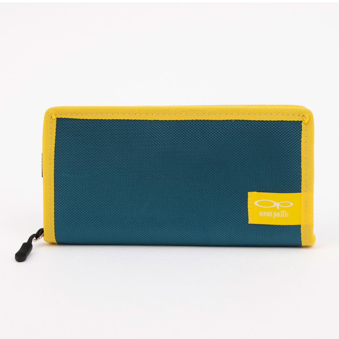 オーシャンパシフィック Ocean Pacific 財布 メンズ 長財布 ラウンドファスナー dカン付き ジッパー カラフル （ブルー） ブルー