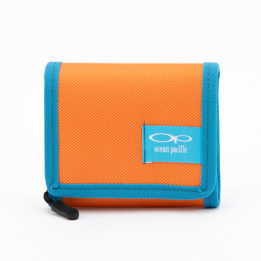 オーシャンパシフィック Ocean Pacific 財布 メンズ 2つ折り バリバリ dカン付き 定期入れ マジックテープ 面ファスナー 3つ折り （オレンジ） オレンジ