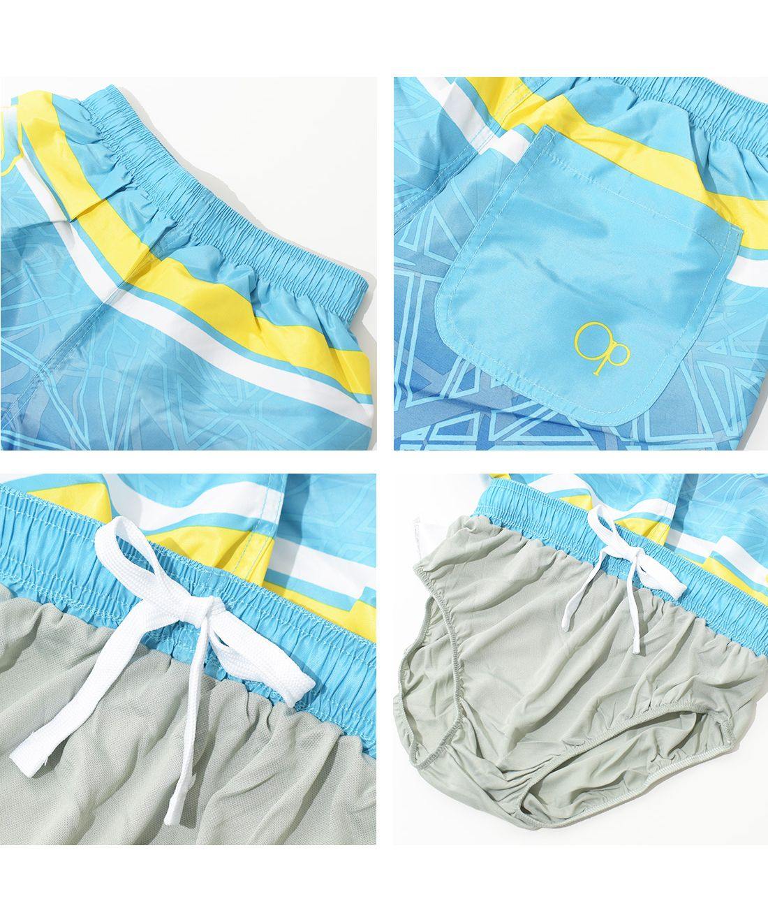 オーシャンパシフィック Ocean Pacific OceanPacificグラデーションスイムパンツ【返品不可商品】