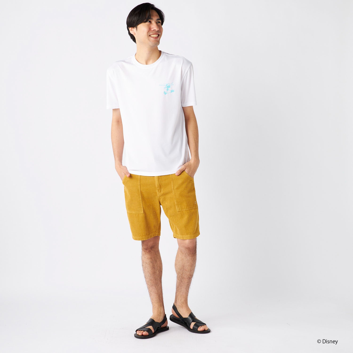 ミッキー/水陸両用半袖Tシャツ/メンズ WT