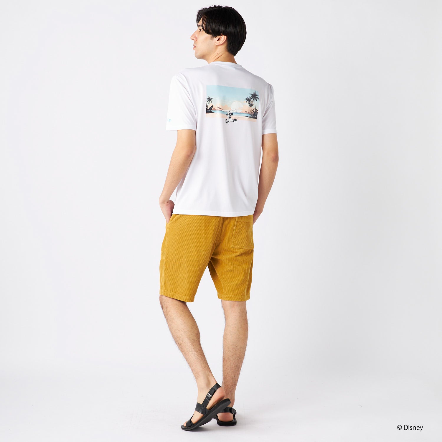 ミッキー/水陸両用半袖Tシャツ/メンズ WT