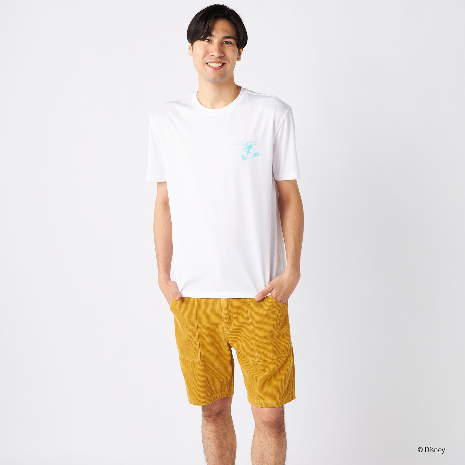 ミッキー/水陸両用半袖Tシャツ/メンズ WT