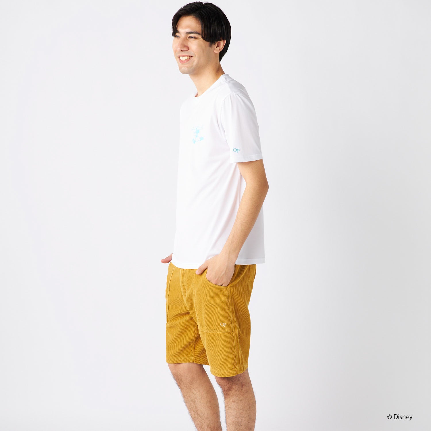 ミッキー/水陸両用半袖Tシャツ/メンズ WT
