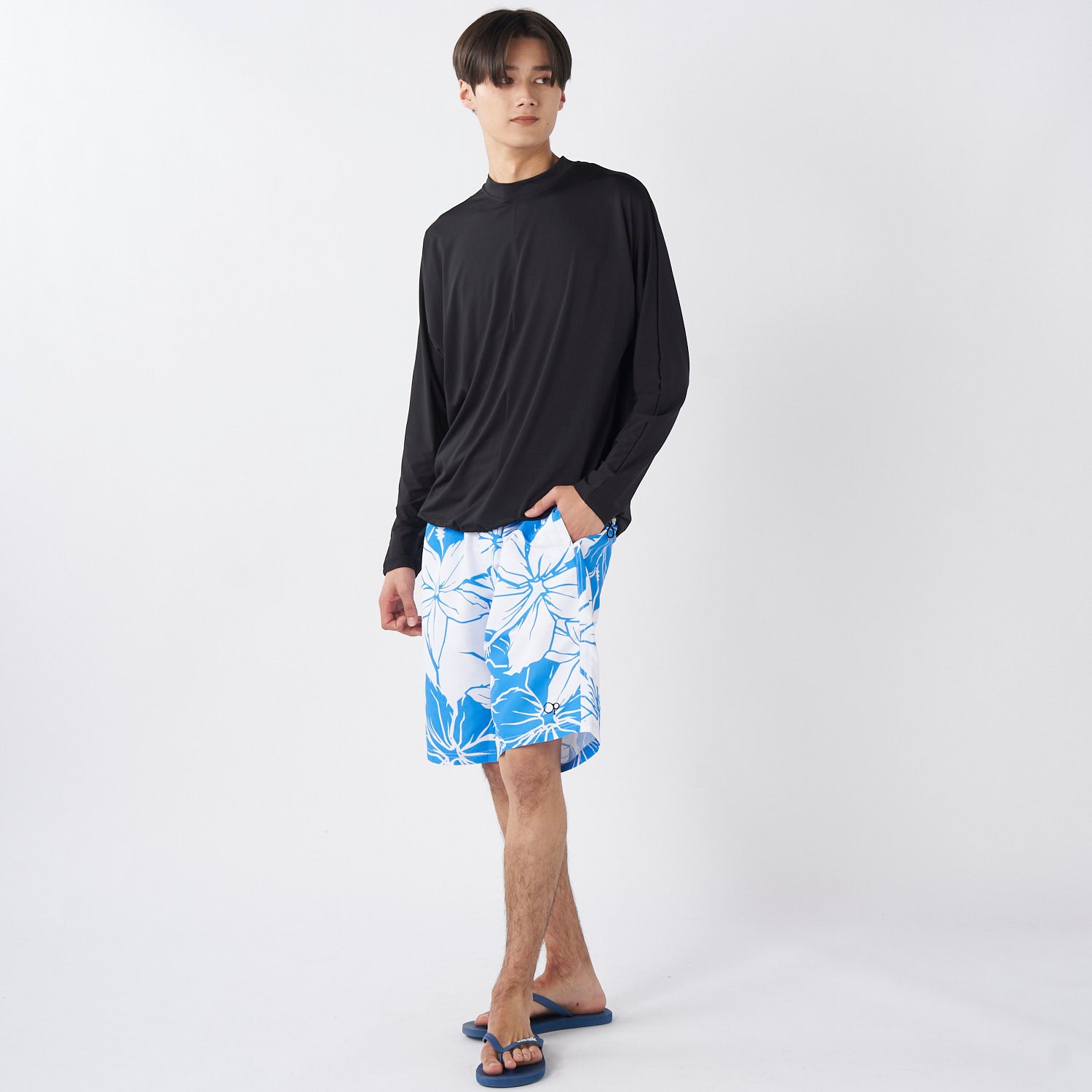 オーシャンパシフィック Ocean Pacific SD トランクス【返品不可商品】 （BLU） BLU
